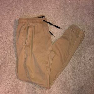 Men’s Mdeium Khaki Joggers
